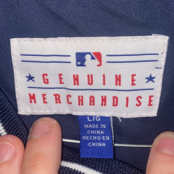 Men’s Detroit Tigers Vintage Warm Up Pullover - Picture 5 of 8